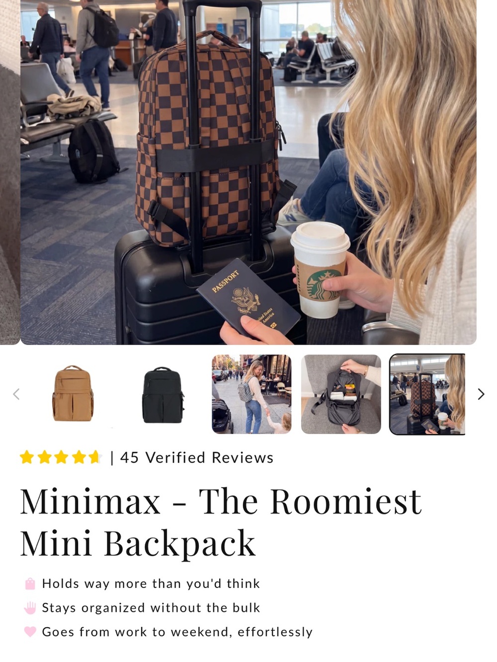 Viral minimax backpack (NEW) - Picture 6 of 7